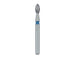 Pointed Football Diamond Bur, 1.8mm Ø, Medium, FG - 831-018-FG - Avtec Dental