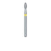 Pointed Football Diamond Bur, 1.6mm Ø, Extra Fine, FG - 831C-016-FG - Avtec Dental