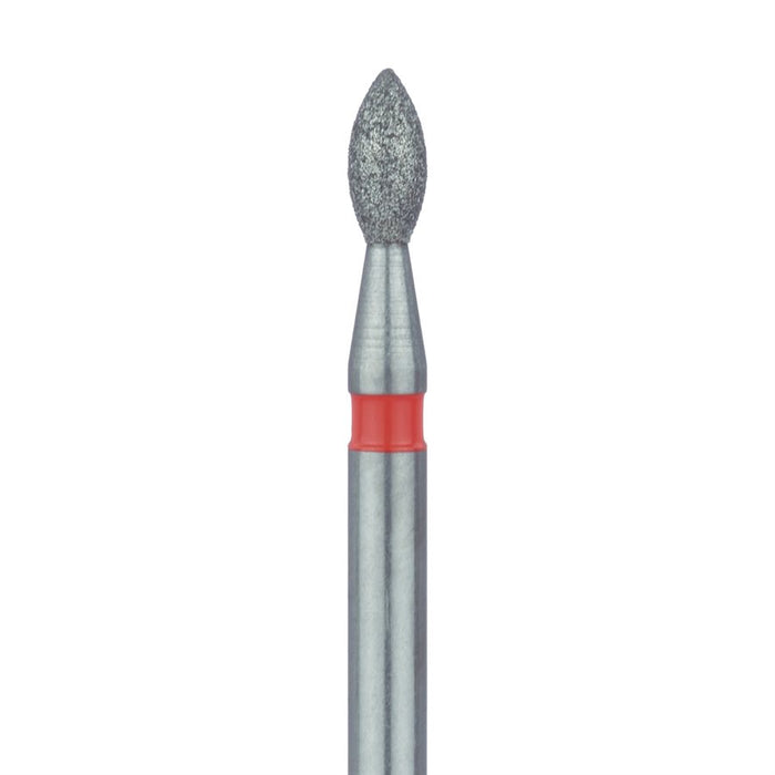Pointed Football Diamond Bur, 1.6mm Ø, Fine, FG - 831F-016-FG - Avtec Dental