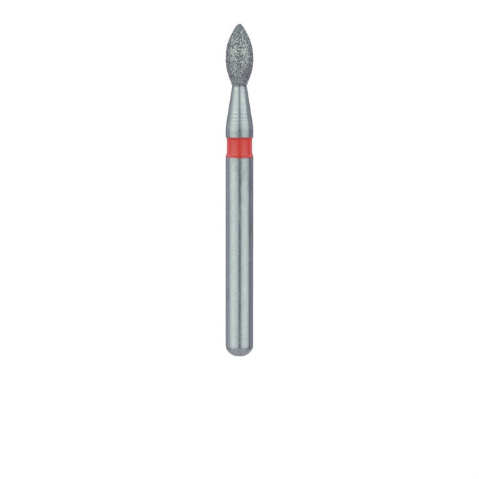 Pointed Football Diamond Bur, 1.6mm Ø, Fine, FG - 831F-016-FG - Avtec Dental