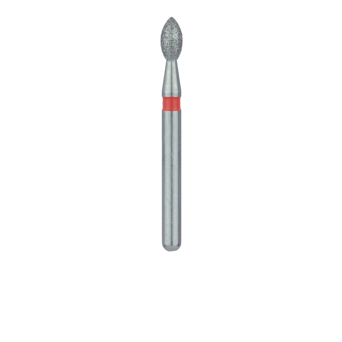 Pointed Football Diamond Bur, 1.8mm Ø, Fine, FG - 831F-018-FG - Avtec Dental
