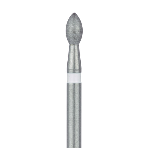 Pointed Football Diamond Bur, 1.8mm Ø, Ultra Fine, FG - 831U-018-FG - Avtec Dental