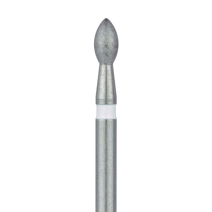 Pointed Football Diamond Bur, 1.8mm Ø, Ultra Fine, FG - 831U-018-FG - Avtec Dental