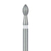 Pointed Football Diamond Bur, 1.8mm Ø, Ultra Fine, FG - 831U-018-FG - Avtec Dental