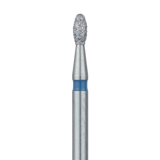 Egg / Football Diamond Bur, 1.4mm Ø, Medium, FG - 833-014-FG - Avtec Dental