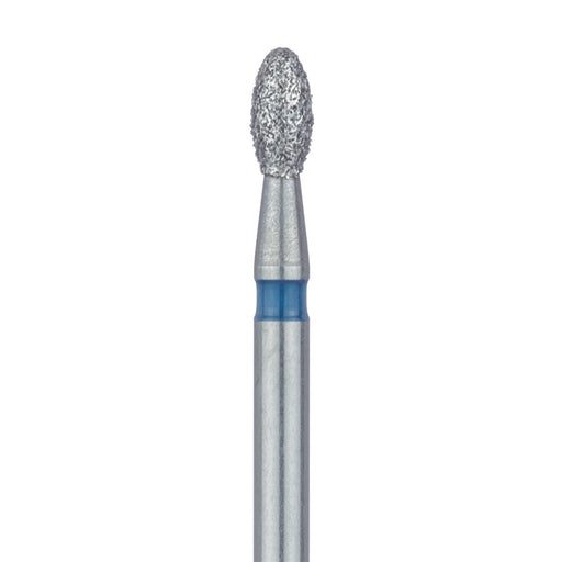 Egg / Football Diamond Bur, 1.6mm Ø, Medium, FG - 833-016-FG - Avtec Dental