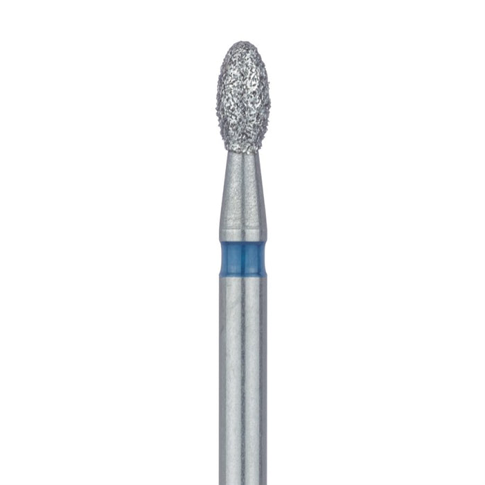 Egg / Football Diamond Bur, 1.6mm Ø, Medium, FG - 833-016-FG - Avtec Dental