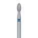 Egg / Football Diamond Bur, 1.6mm Ø, Medium, FG - 833-016-FG - Avtec Dental