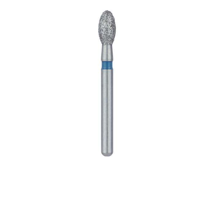 Egg / Football Diamond Bur, 1.8mm Ø, Medium, FG - 833-018-FG - Avtec Dental