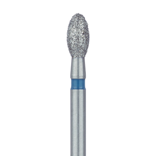 Egg / Football Diamond Bur, 1.8mm Ø, Medium, FG - 833-018-FG - Avtec Dental