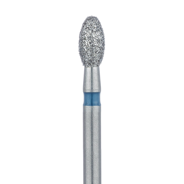 Egg / Football Diamond Bur, 2.3mm Ø, Medium, FG - 833-023-FG - Avtec Dental