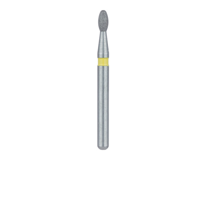 Egg / Football Diamond Bur, 1.4mm Ø, Extra Fine, FG - 833C-014-FG - Avtec Dental