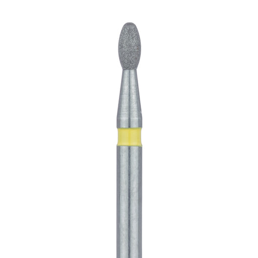 Egg / Football Diamond Bur, 1.4mm Ø, Extra Fine, FG - 833C-014-FG - Avtec Dental