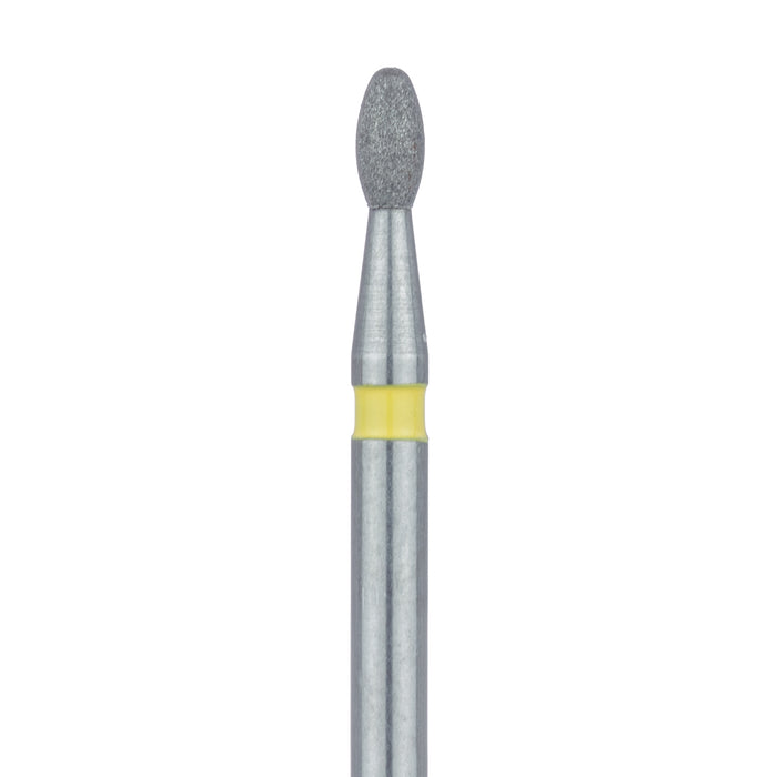 Egg / Football Diamond Bur, 1.4mm Ø, Extra Fine, FG - 833C-014-FG - Avtec Dental