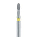 Egg / Football Diamond Bur, 1.4mm Ø, Extra Fine, FG - 833C-014-FG - Avtec Dental