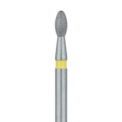 Egg / Football Diamond Bur, 1.6mm Ø, Extra Fine, FG - 833C-016-FG - Avtec Dental