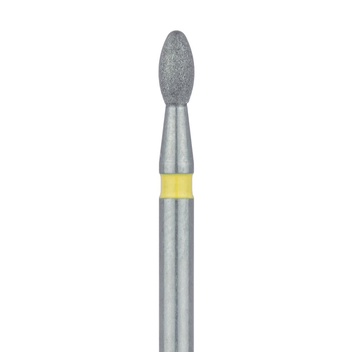 Egg / Football Diamond Bur, 1.6mm Ø, Extra Fine, FG - 833C-016-FG - Avtec Dental