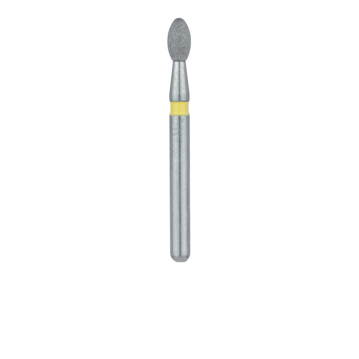 Egg / Football Diamond Bur, 1.8mm Ø, Extra Fine, FG - 833C-018-FG - Avtec Dental