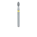 Egg / Football Diamond Bur, 1.8mm Ø, Extra Fine, FG - 833C-018-FG - Avtec Dental