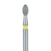 Egg / Football Diamond Bur, 1.8mm Ø, Extra Fine, FG - 833C-018-FG - Avtec Dental