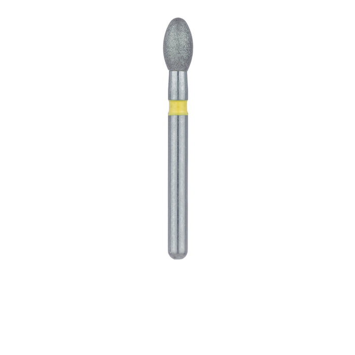 Egg / Football Diamond Bur, 2.3mm Ø, Extra Fine, FG - 833C-023-FG - Avtec Dental