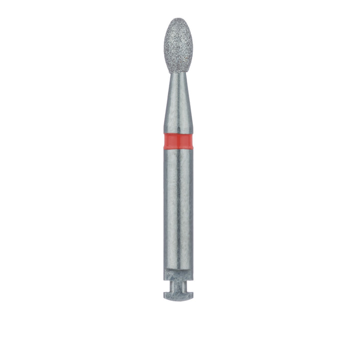 Egg / Football Diamond Bur, 2.3mm Ø, Fine, RA - 833F-023-RA - Avtec Dental
