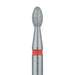 Egg / Football Diamond Bur, 2.3mm Ø, Fine, RA - 833F-023-RA - Avtec Dental
