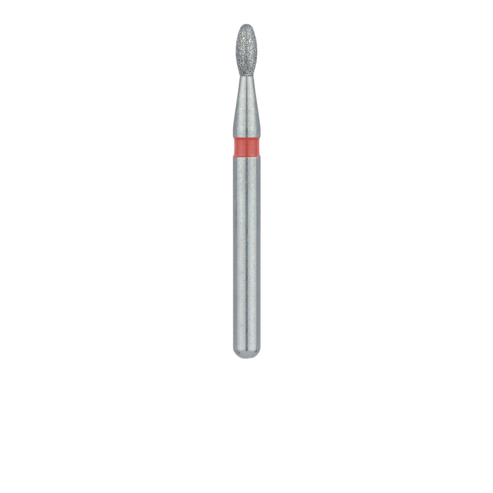 Egg / Football Diamond Bur, 1.2mm Ø, Fine, FG - 833F-012-FG - Avtec Dental