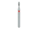 Egg / Football Diamond Bur, 1.2mm Ø, Fine, FG - 833F-012-FG - Avtec Dental