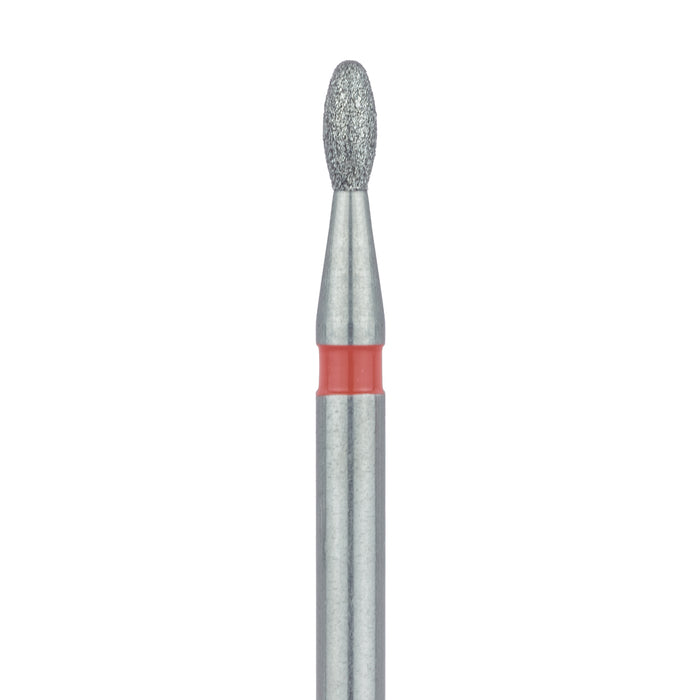 Egg / Football Diamond Bur, 1.2mm Ø, Fine, FG - 833F-012-FG - Avtec Dental