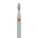 Egg / Football Diamond Bur, 1.2mm Ø, Fine, FG - 833F-012-FG - Avtec Dental