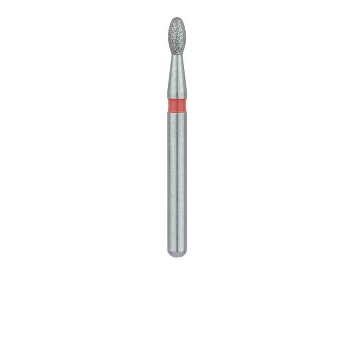 Egg / Football Diamond Bur, 1.4mm Ø, Fine, FG - 833F-014-FG - Avtec Dental