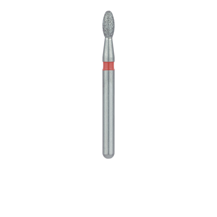 Egg / Football Diamond Bur, 1.6mm Ø, Fine, FG - 833F-016-FG - Avtec Dental