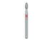Egg / Football Diamond Bur, 1.6mm Ø, Fine, FG - 833F-016-FG - Avtec Dental