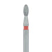 Egg / Football Diamond Bur, 1.6mm Ø, Fine, FG - 833F-016-FG - Avtec Dental