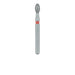 Egg / Football Diamond Bur, 1.8mm Ø, Fine, FG - 833F-018-FG - Avtec Dental