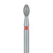 Egg / Football Diamond Bur, 1.8mm Ø, Fine, FG - 833F-018-FG - Avtec Dental