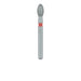 Egg / Football Diamond Bur, 2.3mm Ø, Fine, FG -  833F-023-FG - Avtec Dental