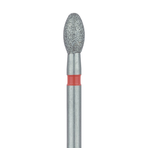 Egg / Football Diamond Bur, 2.3mm Ø, Fine, FG -  833F-023-FG - Avtec Dental