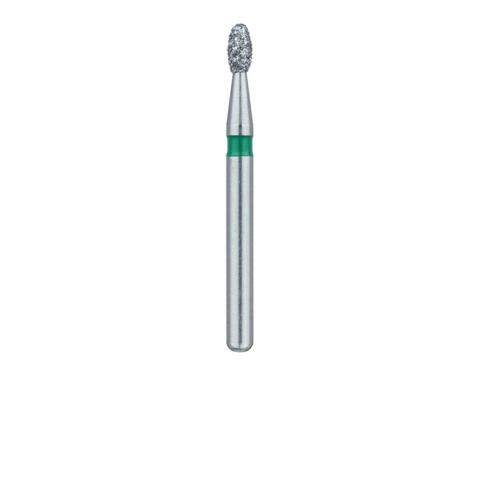 Egg / Football Diamond Bur, 1.4mm Ø, Coarse, FG - 833G-014-FG - Avtec Dental