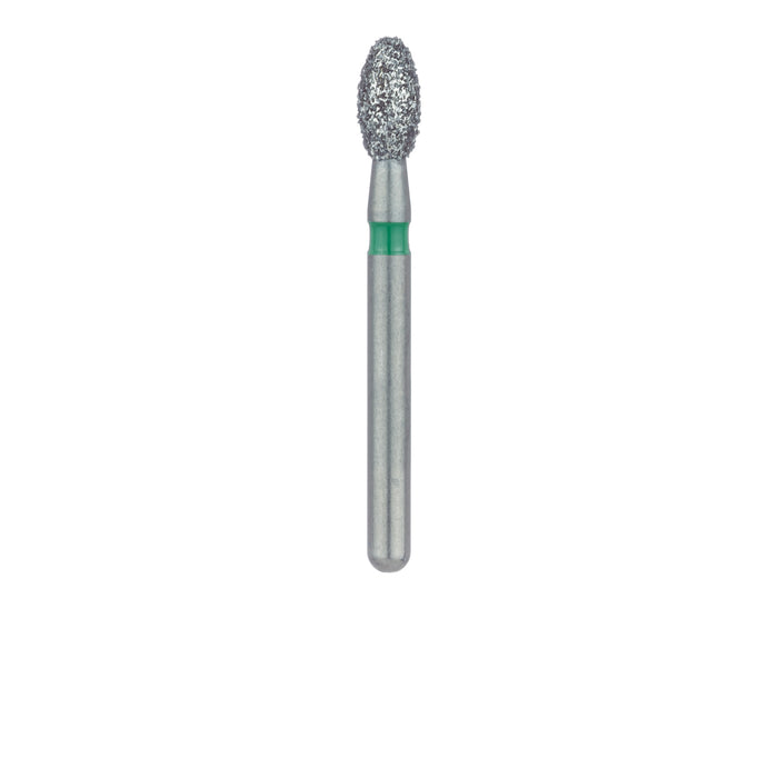 Egg / Football Diamond Bur, 2.3mm Ø, Coarse, FG - 833G-023-FG - Avtec Dental