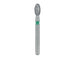 Egg / Football Diamond Bur, 2.3mm Ø, Coarse, FG - 833G-023-FG - Avtec Dental