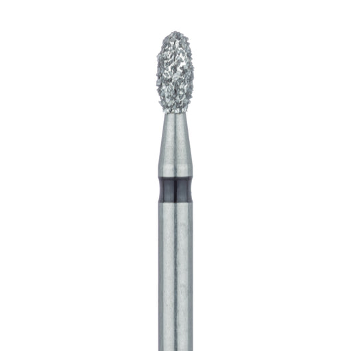 Egg / Football Diamond Bur, 1.8mm Ø, Super Coarse, FG - 833H-018-FG - Avtec Dental