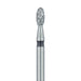 Egg / Football Diamond Bur, 1.8mm Ø, Super Coarse, FG - 833H-018-FG - Avtec Dental