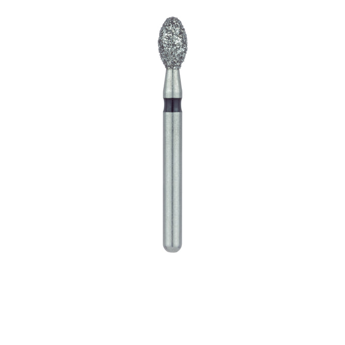 Egg / Football Diamond Bur, KS4, 2.4mm Ø, Super Coarse, FG - 833KH-024-FG - Avtec Dental