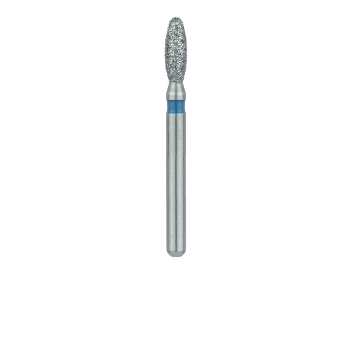 Long Egg / Football Diamond Bur, 1.8mm Ø, Medium, FG - 833L-018-FG - Avtec Dental
