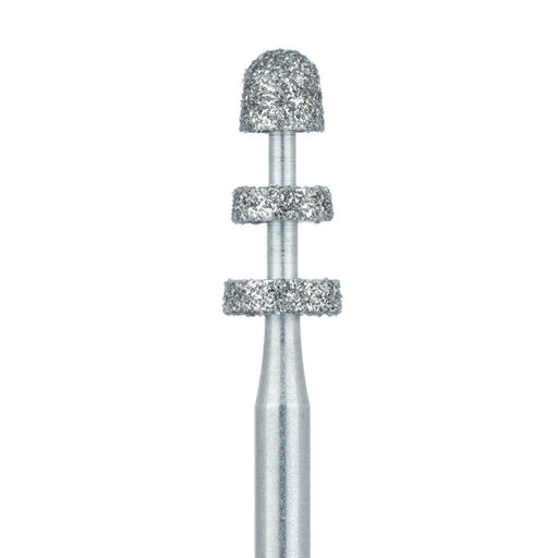 Depth Cutter Diamond Bur, Modified Depth Limiting, .8mm / 1.0mm / 1.2mm, Medium, FG - 834W-035-FG - Avtec Dental