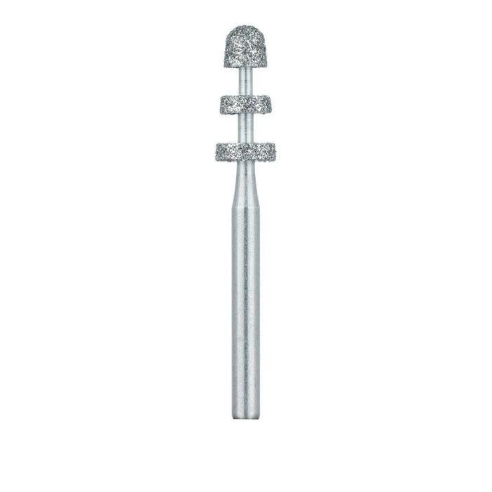 Depth Cutter Diamond Bur, Modified Depth Limiting, .8mm / 1.0mm / 1.2mm, Medium, FG - 834W-035-FG - Avtec Dental
