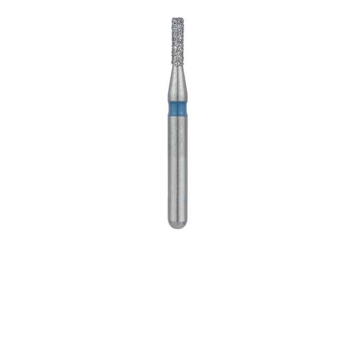 Cylinder Diamond Bur, US# 557D, 1mm Ø, Medium, SS - 835-010-SS - Avtec Dental