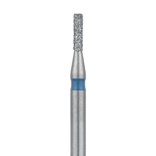 Cylinder Diamond Bur, US# 557D, 1mm Ø, Medium, SS - 835-010-SS - Avtec Dental